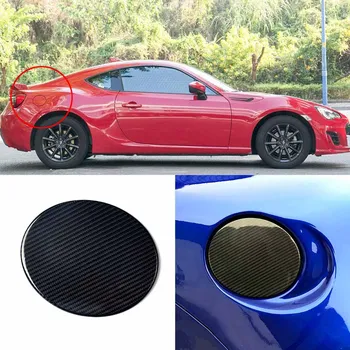 

Brand New Real Carbon Fiber Gas Fuel Cap Door Cover Pad Decal Sticker For Subaru BRZ