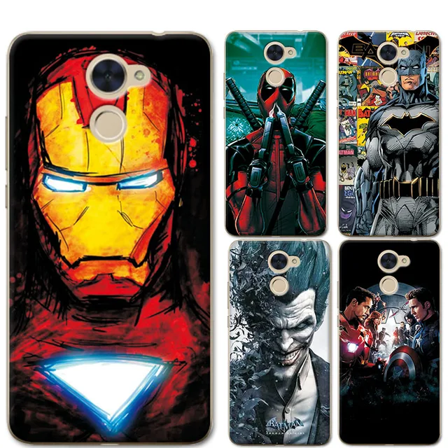 carcasa huawei y7 marvel carcasa huawei y7 marvel
