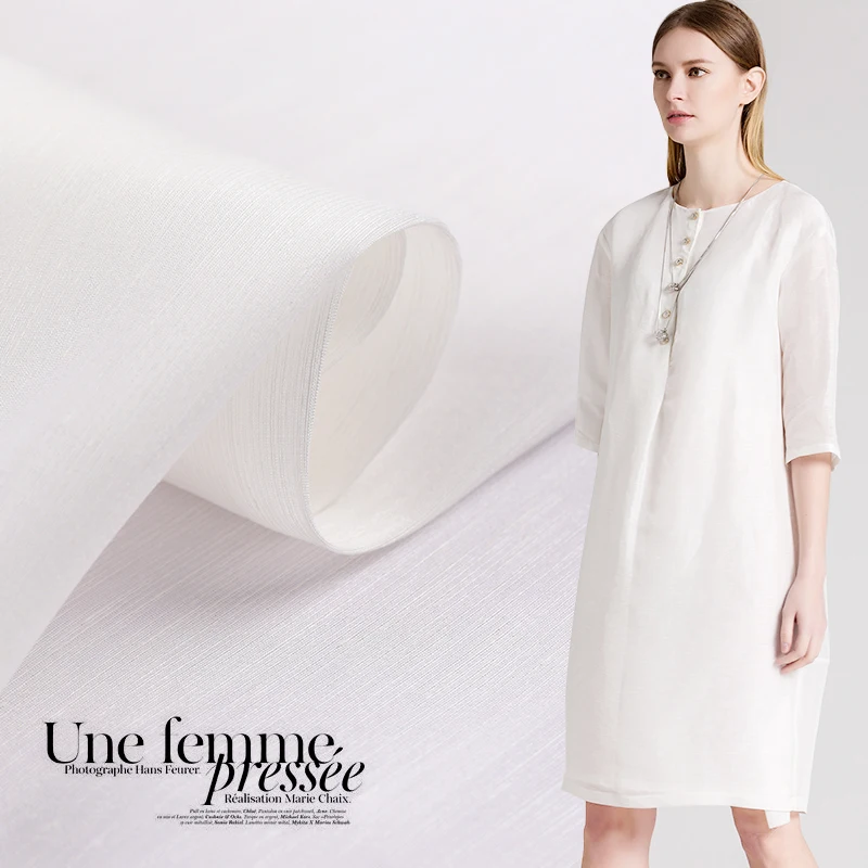 Very simple leisure fabric health care leisure Golf silk linen fabric