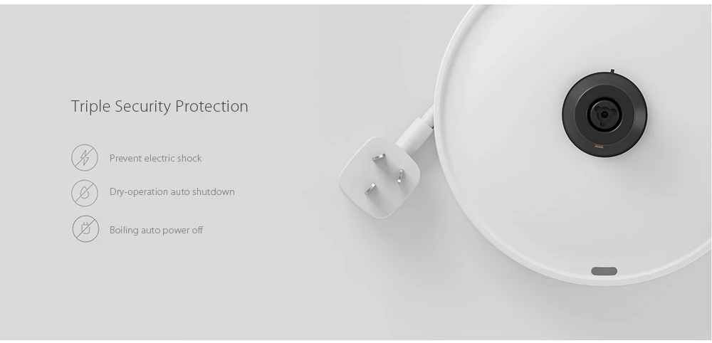 Xiaomi Mijia 1.5L электрический чайник для воды с защитой от автоматического отключения проводной Ручной Электрический чайник мгновенного быстрого нагрева