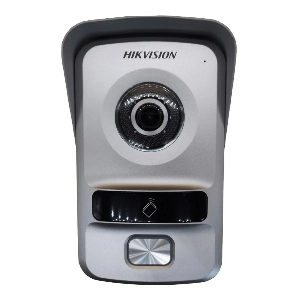 Hik HD multi-Language DS-KV8102-IP, IP intercom,IP doorbell waterproof, RFID card,IP wired intercom