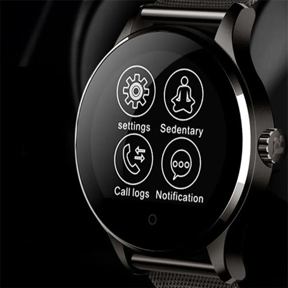 EXRIZU K88H MTK2502C Bluetooth Смарт часы монитор сердечного ритма Smartwatch браслет шагомер Здоровье Фитнес браслет для телефона