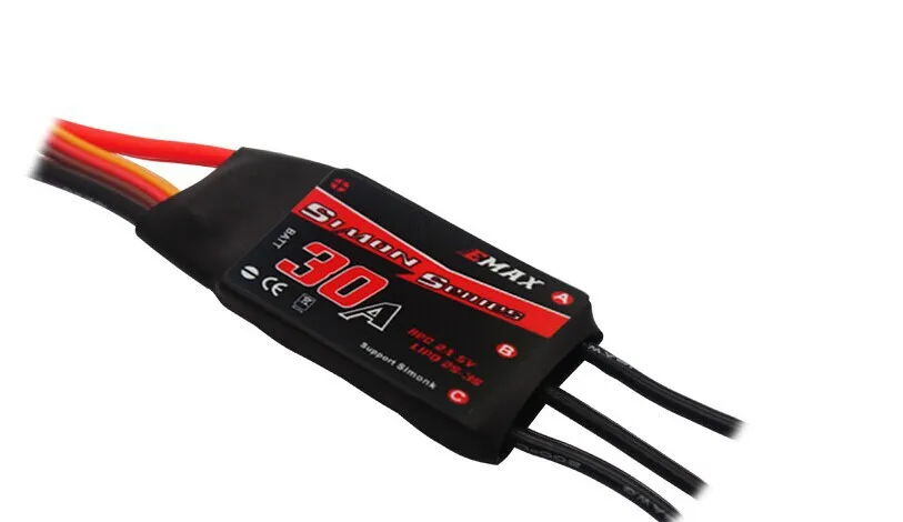 

Emax Simonk 30A бесщеточный электронный регулятор скорости ESC для моделей RC