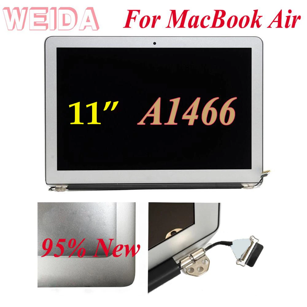 Сменный сенсорный ЖК-экран WEIDA 95% 11 дюймов для MacBook Air A1466 + AB серебристый |