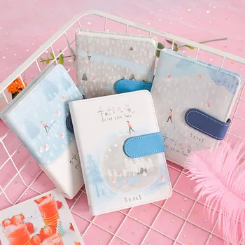 

Handbook coloring book notebook cute hand-painted diary book Korea small fresh illustration hand account