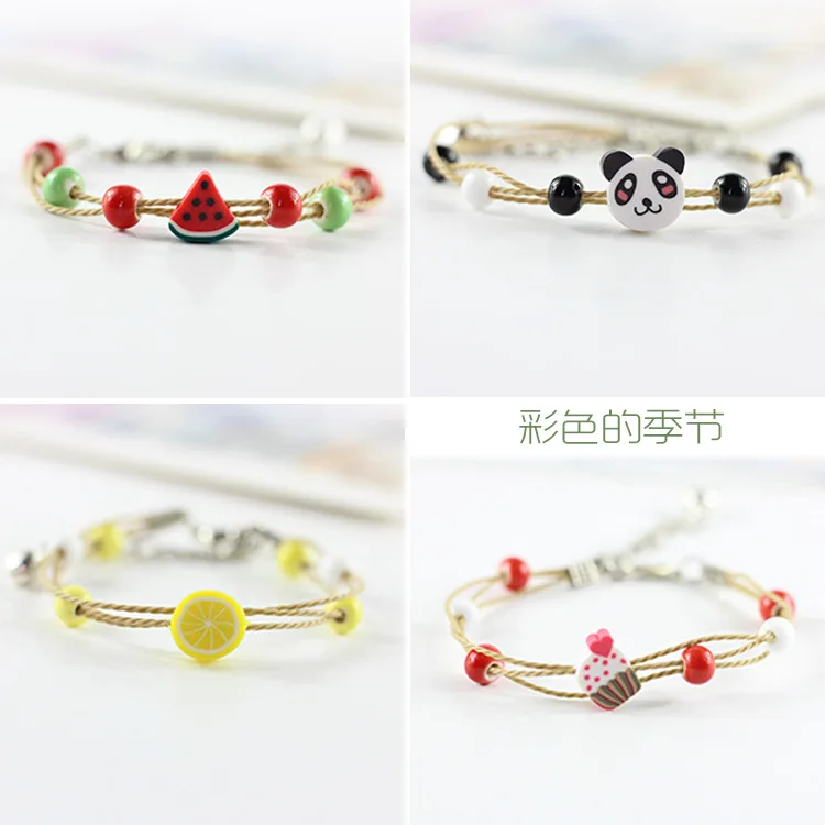 

Lidavi Boho Vintage Charm Bracelet Crystal Glass Ball Charm Bracelet Women Weave Multilayer Leather Bracelet Lucky Leaf Clover