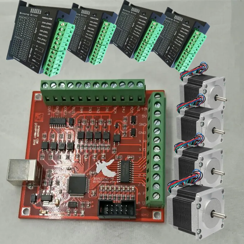 bitsensor 4 axis cnc mach3 usb controller manual bitsensor 4 axis cnc mach3 usb controller manual