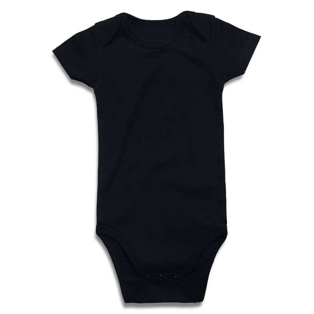 Комплект из 3 предметов, унисекс, для новорожденных детская одежда с фантазийным рисунком, костюм черный, белый, серый короткий рукав комбинезон; комбинезон для малышей хлопок Одежда для малышей в полоску