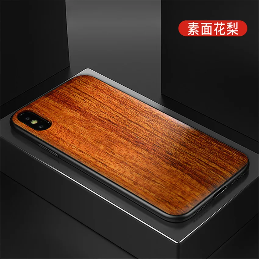 Russian Popular Carved Rose Wood Phone Case for iPhone XS Flower Wooden For iPhone XS Max iPhone X Cover Case (15)
