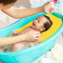 Newborn Anti-slip Sponge Foam Pad Imitation Of Uterus Environment Baby Bath Tub Bathing Pad Infant Shower Baby Care