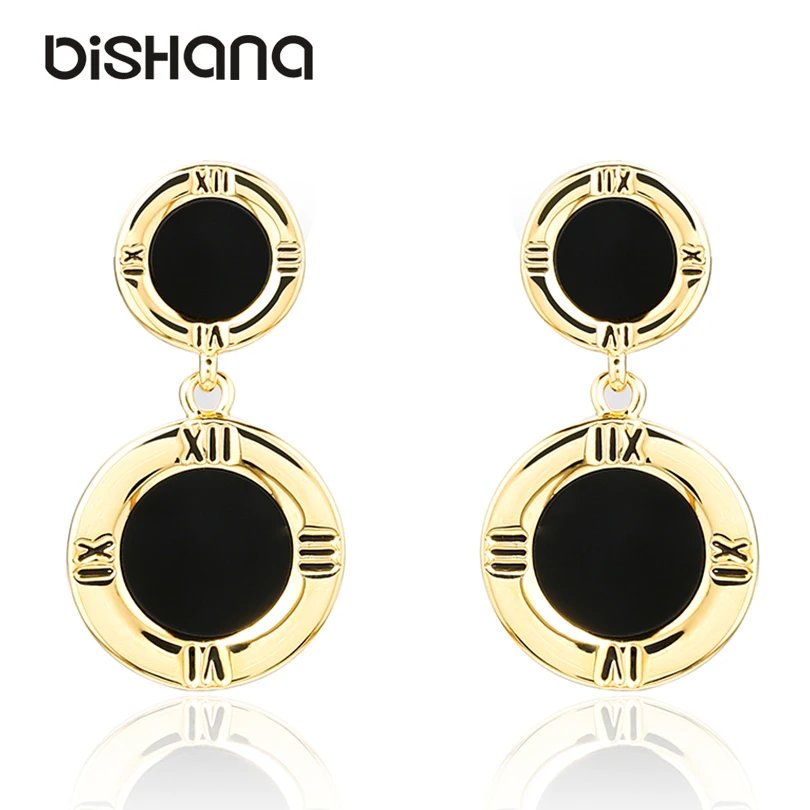 

2 Colors Drop Earring Ethnic Bohemia Tassel Charms Hanging Long Round Earrings for Women Ear Brand Jewelry(E0704)