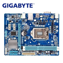 LGA 1155 DDR3 для Intel Gigabyte GA-H61M-S1 оригинальная материнская плата 16G H61 H61M-S1 настольная материнская плата SATA II используемая системная плата