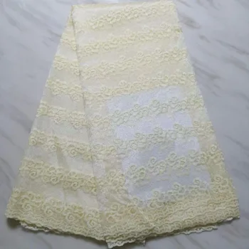 

Latest Teal African French Lace Fabric High Quality African Tulle Lace Fabric For Wedding guipure lace chemical lace fabric(16L2
