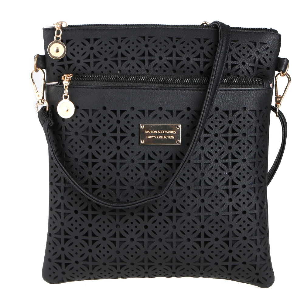 

Luxury Handbags Women Bags Casual messenger bags PU hollow out crossbody bags ladies shoulder purse and handbags bolsas feminina