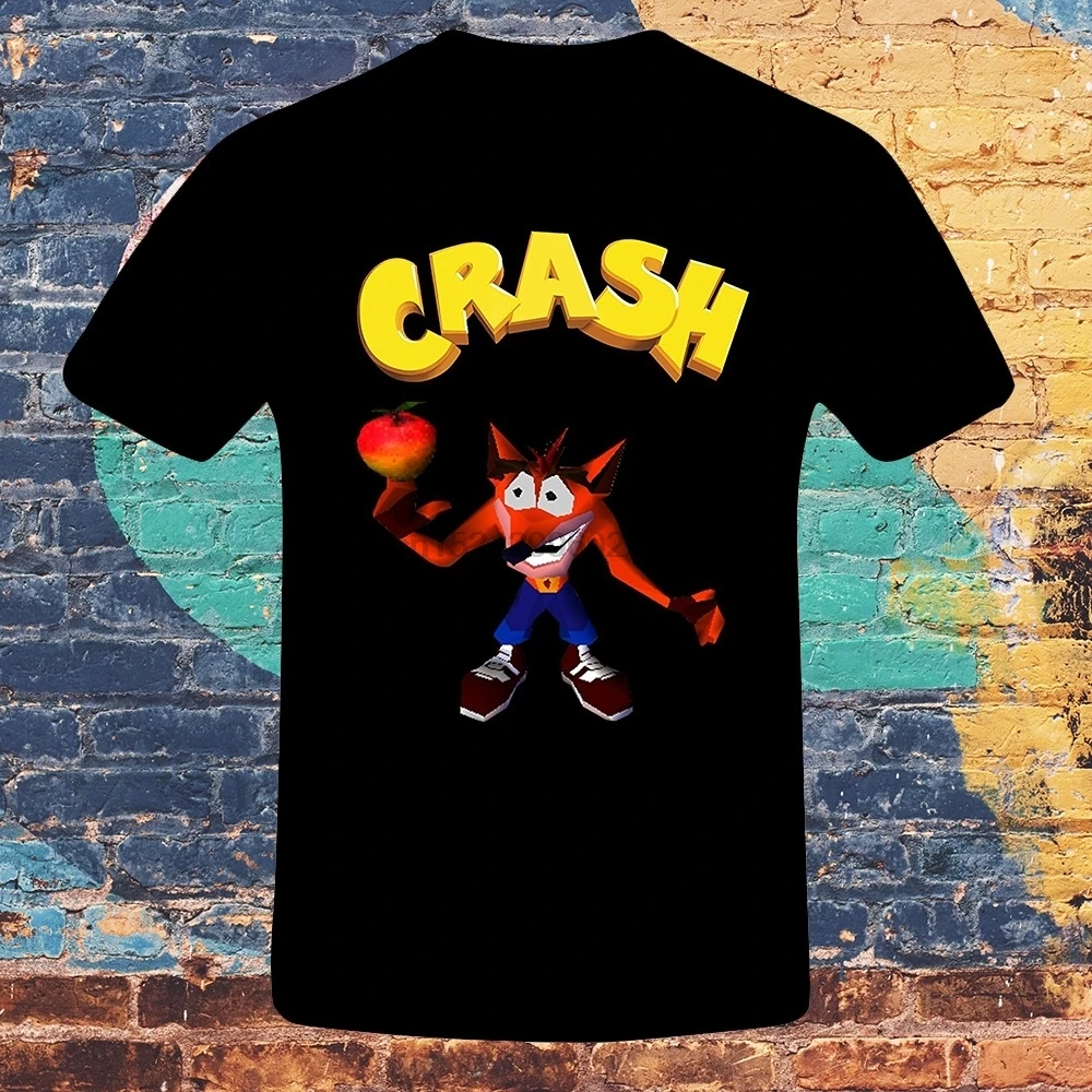 Crash Band-icoot Running Kids T-Shirts Short Sleeve Tees Summer Tops for Youth//Boys//Girls