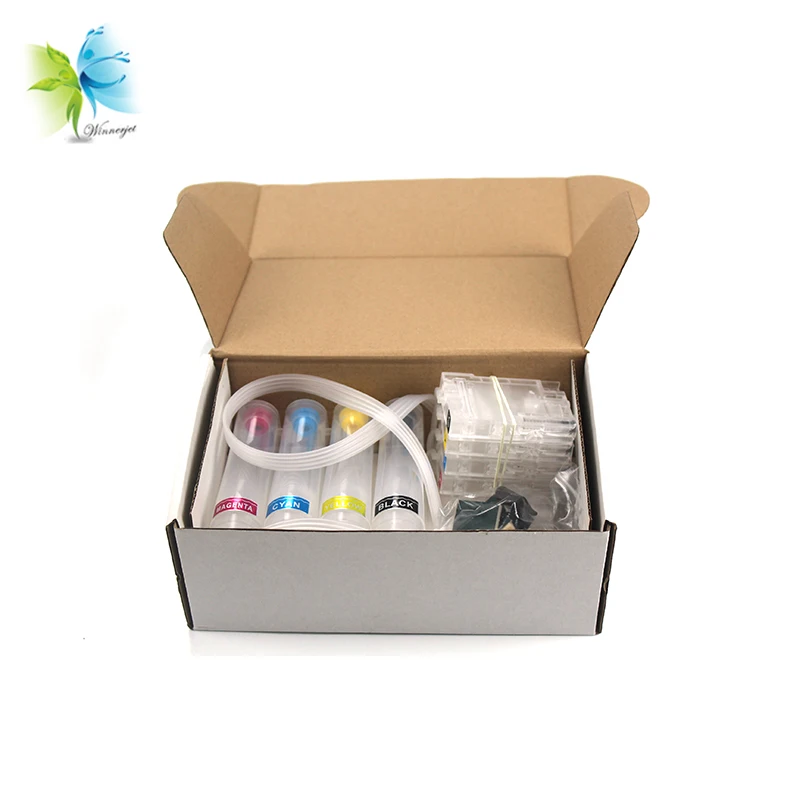 

Winnerjet Empty 953 CISS Ink Supply System with Auto Reset Chip Replacement for Hp 953