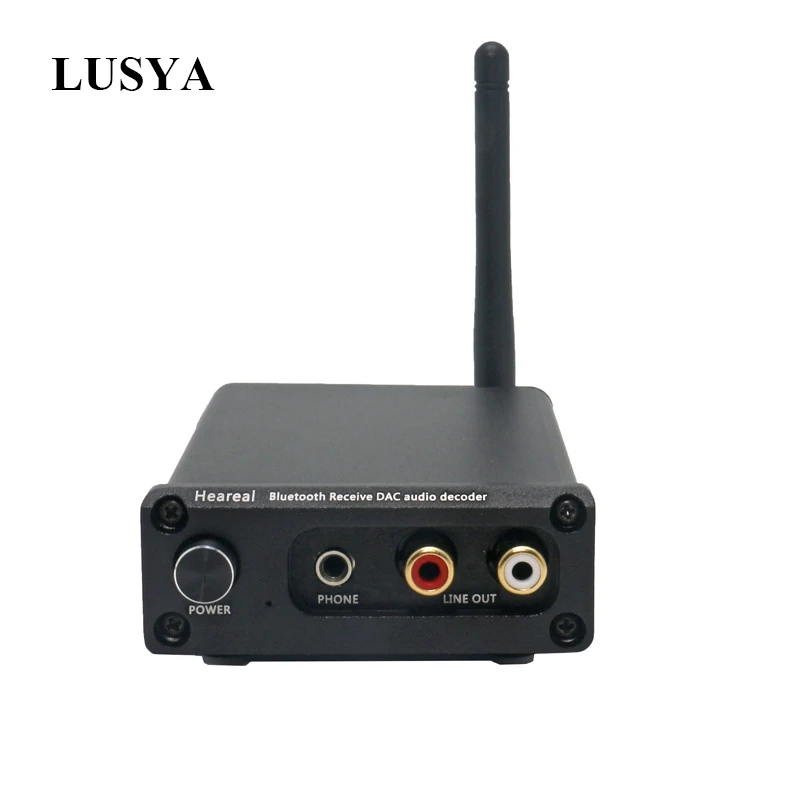 

Lusya CSR8675 Bluetooth 5.0 Aptx HD audio Receiver decoding ESS90223 DAC With Antenna support 24bit 48K T0739