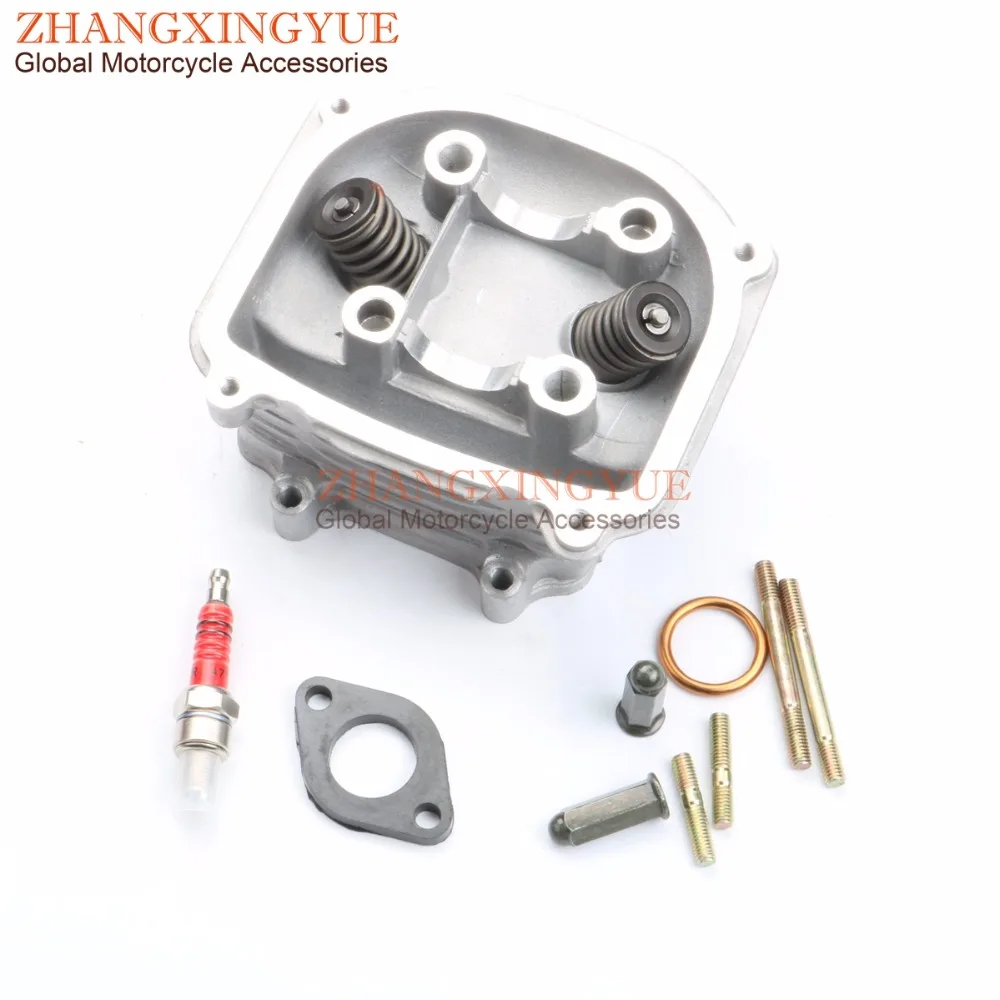 52.4mm NON EGR Cylinder head & A7TC spark plugs & bolts for Tec Runner