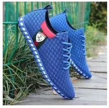 Heißer 2017 Neue Männer Mode Licht Fahr Schuhe Männer Low Helfen breathable Freizeit Schuhe Große größe Freies Verschiffen