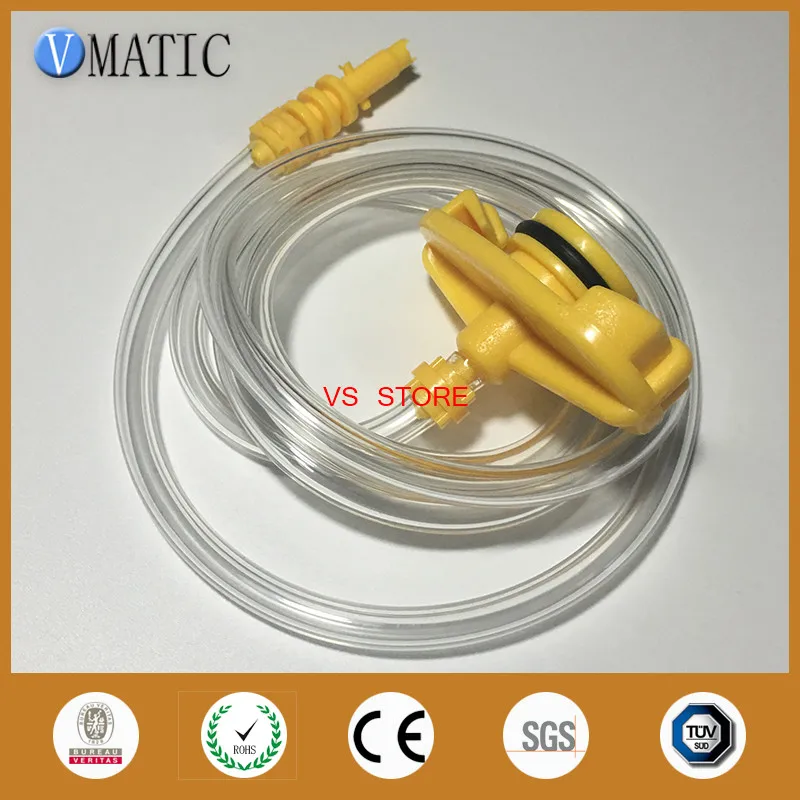 

Free Shipping American Style Transparent Liquid Dispenser EFD 5cc/ml Syringe Barrel Valve Robot Adapter With Dispensing Needle