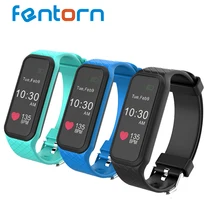 Fentorn Смарт-Группы L38I Динамические Пульса Монитор полноцветный TFT-LCD Экран Bluetooth Smartband для IOS Android Смартфон