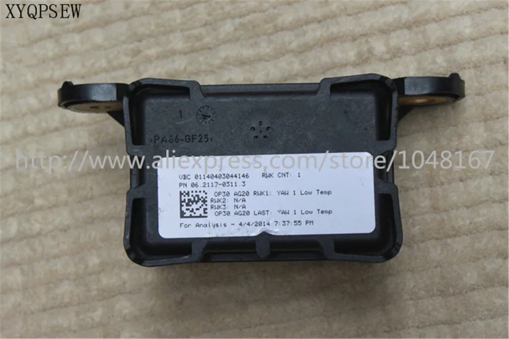 XYQPSEW для датчика рыскания/ускорения OE NO: OP30 AG20 VBC 01140403044146 PN 06 2117-0311 3 | Автомобили и