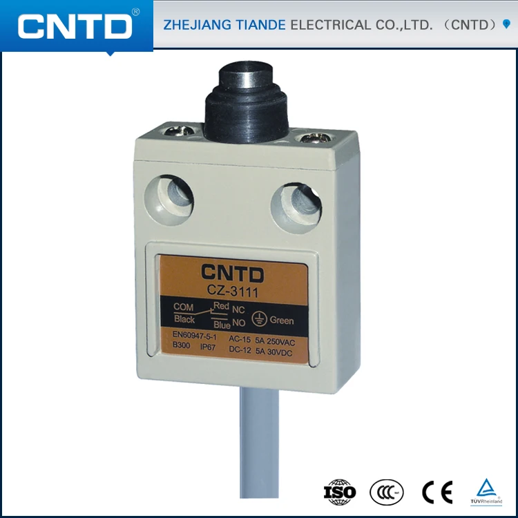 CNTD Brand Limit Switch 12V IP68 Waterproof Enclosed Switch CZ 3111in