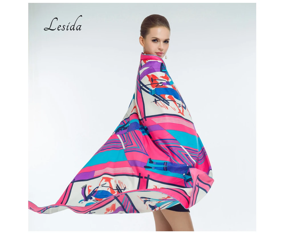 Square Silk Scarf (9)