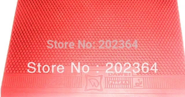 

Dawei 388B-1 Short Pips-Out Table Tennis (PingPong) Rubber Without Sponge (Topsheet, OX)