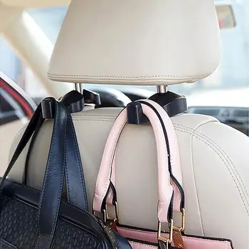 

2Pcs Car Seat Back Headrest Luggage Bags Hanger Multifunction Hooks Holders