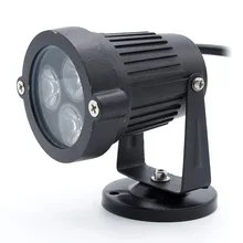 9 Вт Мини светодиодный садовый светильник 12 в 85-265 в наружный IP65 Водонепроницаемый Lanscape Точечный светильник белый красный синий зеленый