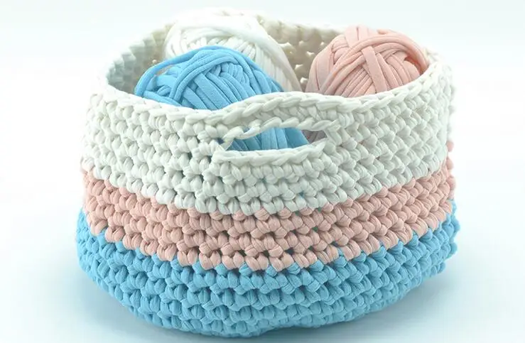 Tprpyn 2pcs 200g Woolen Yarn Diy Knitting Wool For Rugs Woven Tprpyn 2pcs 200g Woolen Yarn Diy Knitting Wool For Rugs Woven Thread Cotton Cloth Hand Crocheted Basket Rug Blanket Y19792 In From Home Garden