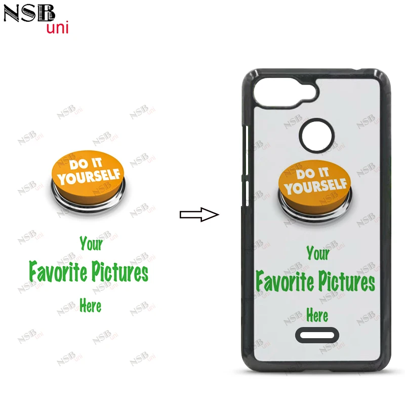 

NSBuni DIY Custom Print Phone Case for Xiaomi Redmi 6 Covers Photo Print Back Phone Case Covers Customized Free Shipping