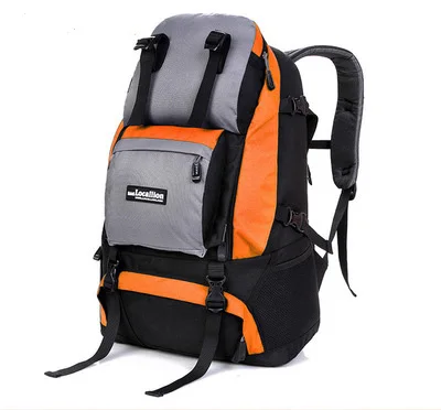 Горячая Распродажа 55L Камуфляжный тактический рюкзак военный армейский рюкзак Mochila водонепроницаемый походный охотничий рюкзак туристический рюкзак Спортивная Сумка На Открытом Воздухе - Цвет: Orange