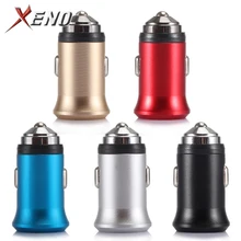 Универсальное автомобильное зарядное устройство с двумя usb-портами 5V2. Мини-зарядное устройство для быстрой зарядки без светодиодный для мобильных телефонов смартфонов Xiaomi samsung iPhone X