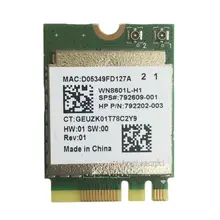 RTL8188EE 2,4 ГГц 802.11n NGFF беспроводная wifi карта 792202-001/792609-001 сетевая карта для hp Windows XP WIN 7 WIN 8 ноутбуков