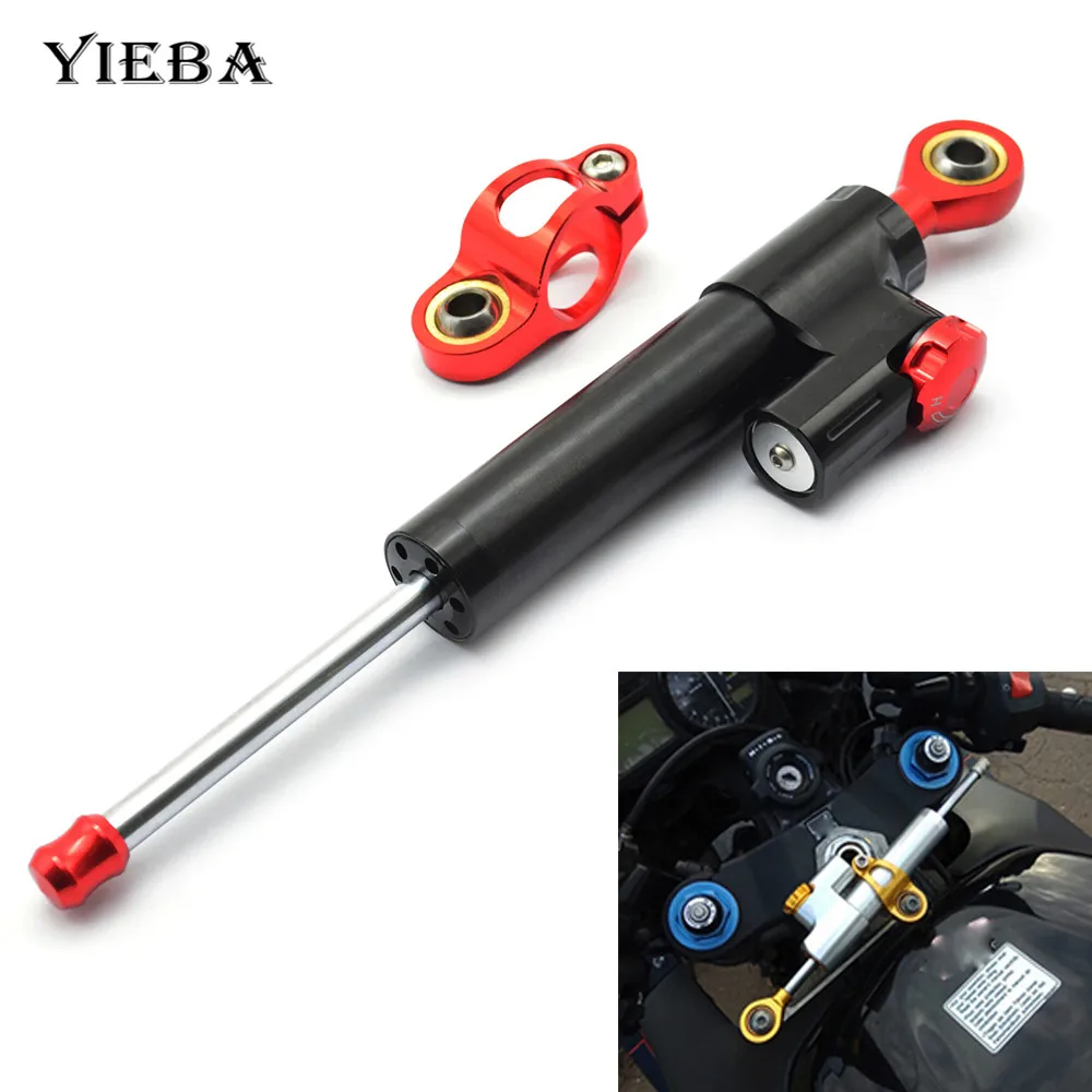 Motorcycle CNC Damper Steering StabilizerLinear Reversed Safety Control Over for KTM Kawasaki Suzuki MT07 MT09 MT 09 MT 07 FZ MT