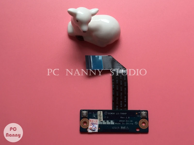 

NOKOTION QIWG6 LS-7984P for Lenovo Ideapad G580 G585 Mouse Button Touchpad Button Board w/ Cable works