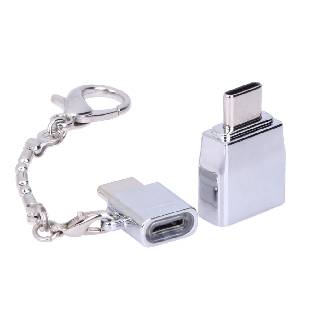 

Creative 2 types Alloy Type-C Male TO Female Micro USB Adapter type-c to usb Converter Connector