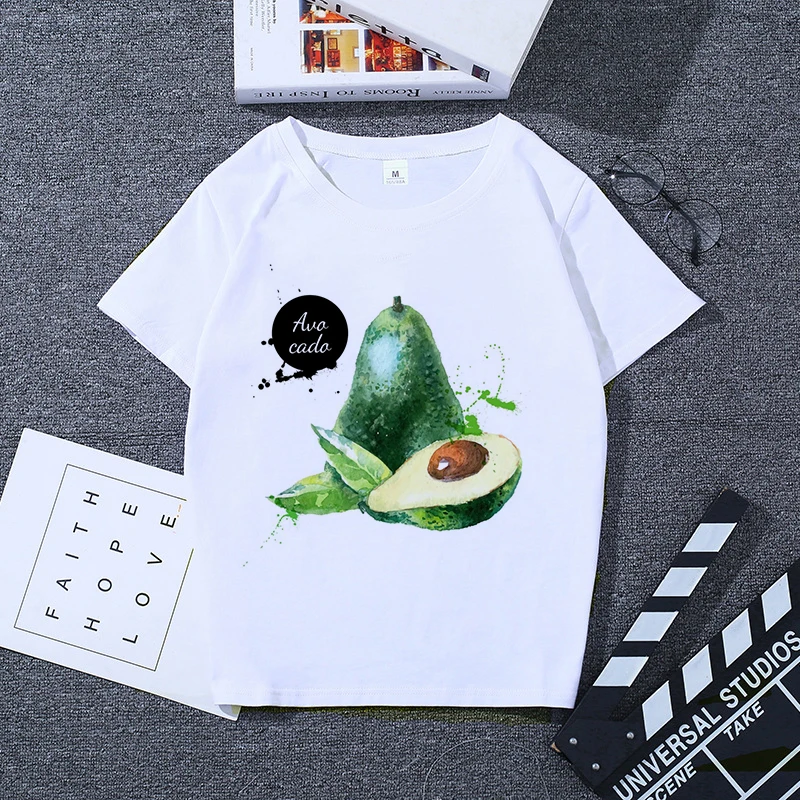 Футболка Vegan Avocado женская летняя 2019 | Женская одежда