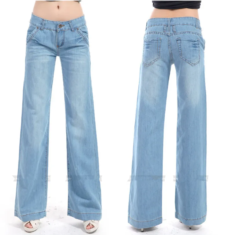 Бесплатная доставка новое поступление 2017 модные свободные джинсовые брюки с