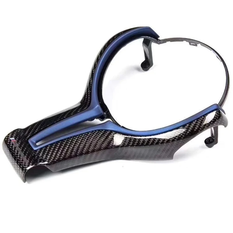

For BMW M Series Only F12 F13 X5M F85 X6M F86 Car Carbon Fiber Steering Replacement Cover Trim Auto accessories