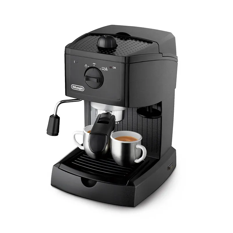 

Espresso Machine Semi-automatic Italian Coffee Machine 15Bar Pump Pressure Coffee Maker 8-10 Cups Black Commercial Milk Frother
