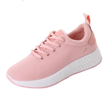 Women's Running Shoes  Breathable Casual Mesh Cloth Shoes Spring and Autunm Casual Breathable Non-slip Shoes