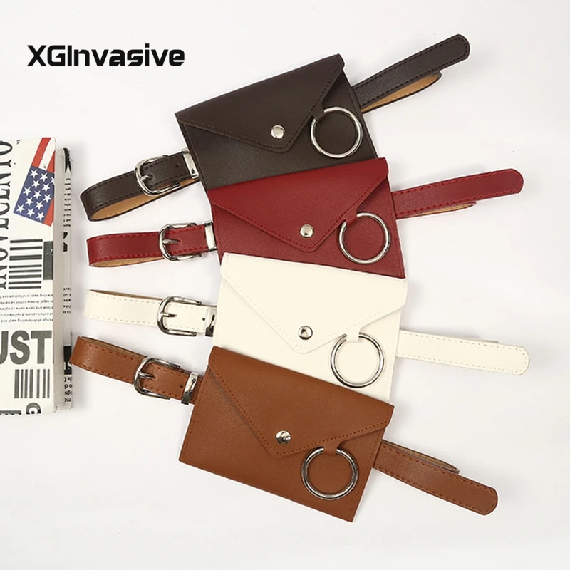 

Fanny Pack For Women 2019 Luxury Fashion Solid Color Belt Bag Chest Bag Multi-function Waist Bag Messenger Shoulder Chest