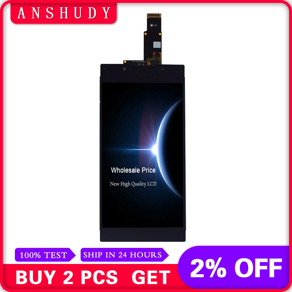 

For Sony Xperia L1 LCD G3311 G3312 G3313 LCD Display Panel + Touch Screen Digitizer Sensor Assembly