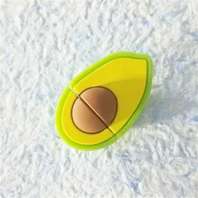 Милый флеш-накопитель авокадо USB 2,0 флеш-накопитель фруктовый USB ключ 4 ГБ 8 ГБ 16 ГБ USB флешка 32 Гб 64 Гб 128 Гб карта памяти u-диск подарки
