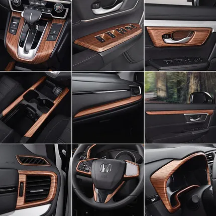 Для HONDA CRV C RV 2017 2018 автомобильный Стайлинг крышка внутренней дверной ручки