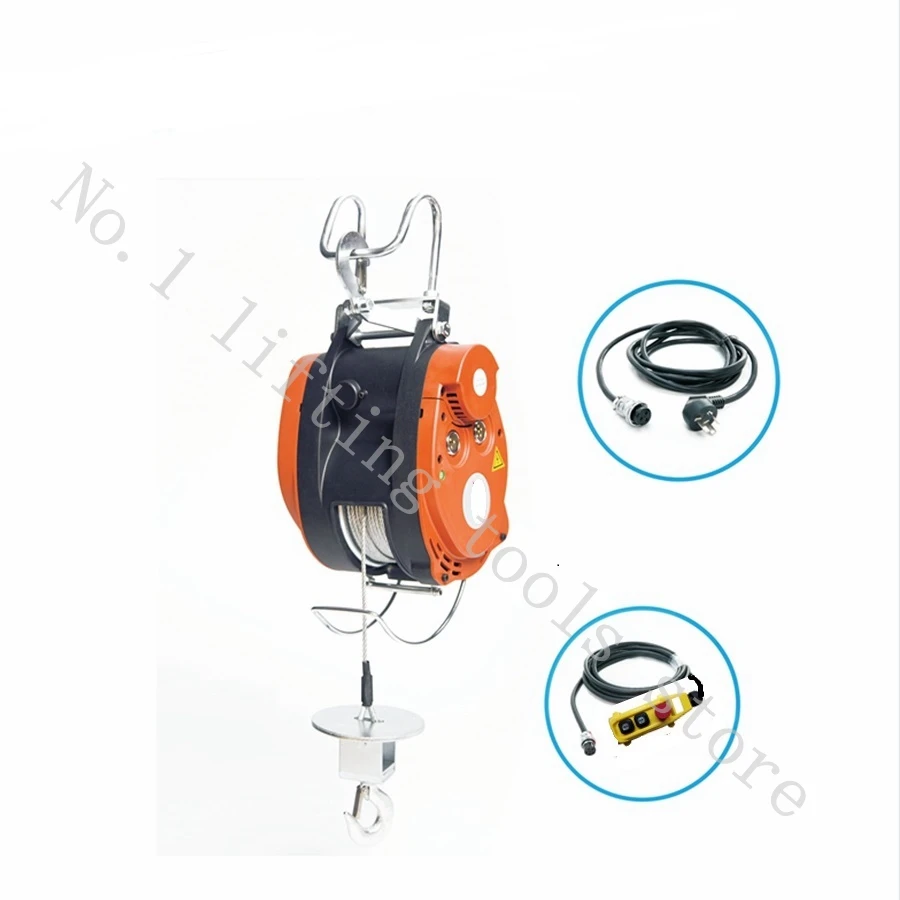 

180 kg Single Phase Stage Electric Winch Wire Rope 4 mmx30 M