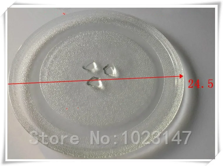 24.5cm Glass Plate Y Type Glass for Lg Galanz Midea Microwave Oven Witol Parts Accessories microwave oven spare parts